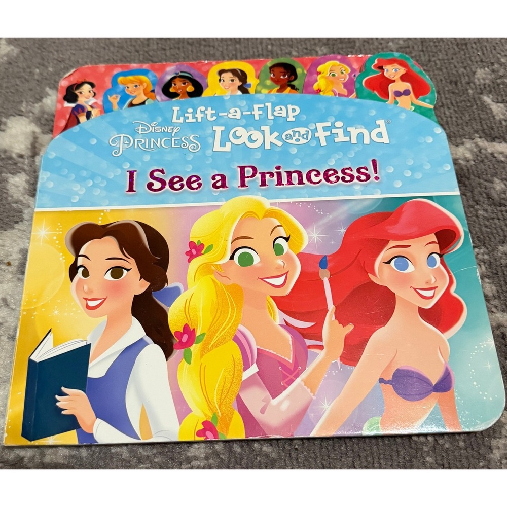 Disney Enterprises-Disney Princesses-I See A Princess-Lift-A-Flap (Board Book)